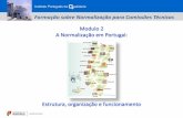Modulo 2 A Normalização em Portugal: Estrutura, organização e ...