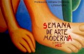 Semana de arte moderna e 1ª fase do Modernismo brasileiro