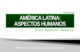 Modulo 11  - Am©rica Latina: aspectos humanos