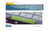 Materiales para la clase de ELE 2012. Nivel A2 Publicaciones del ...