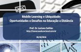 Mobile Learning e Ubiquidade: Oportunidades e Desafios na Educação a Distância