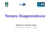 Testes diagnósticos