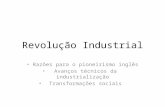 HG | Revolução industrial inglesa e revolução americana