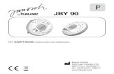 Manual de Instruções do Babyphone JBY 90 da Beurer