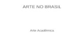 Arte acadêmica no Brasil