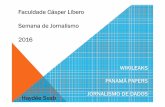 Jornalismo de Dados, Panamá Papers e Wikileaks