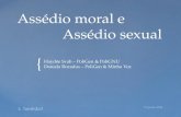 Ass©dio Moral e Ass©dio Sexual