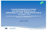 Contaminación Atmosférica e Hídrica en Argentina, Tomo III