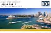 Informe estadístico del comercio exterior de Australia 2011 - 2015