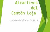 Atractivos del canton loja (ECUADOR)