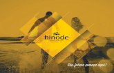 Apresentação Hinode 2016 ATUALIZADA