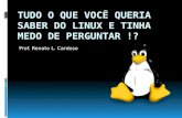 Tudo que você gostaria de saber sobre Linux e tinha medo de perguntar