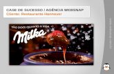 Agência WebSnap - Case de Sucesso / Hannover + Milka