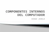 Componentes internos y externos del computador