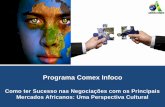 Comex Infoco: Como ter Sucesso nas Negociações com os Principais Mercados Africanos