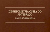Densitometria óssea do antebraço