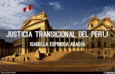 JUSTICIA TRANSICIONAL DEL PERÚ