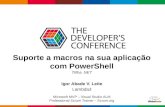 Suporte a macros na sua aplicação com PowerShell