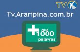 TV Araripina, anuncie na Cidade de Araripina Pernambuco