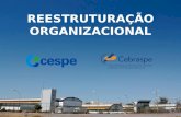 Reestruturação organizacional do Cebraspe