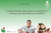 Treinamento Busca de Periodicos no Portal Capes
