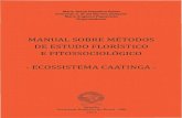 Manual sobre métodologias de estudos fitossociológicos e florísticos