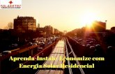 Aprenda instale-economize com energia solar residencial 1