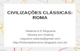 Civilizações clássicas roma