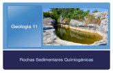 Geologia 11   rochas sedimentares  - quimiogéncias
