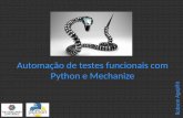 TDC2016SP - Automação de testes funcionais com Python e Mechanize