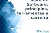 Palestra Teste de Software: princípios, ferramentas e carreira