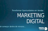 Webinar - "Transformar Oportunidades em Vendas através do Marketing Digital"