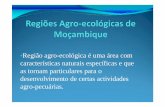 Regiões agro ecológicas de moçambique pdf