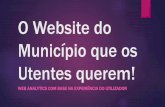 Web Analytics para os Municípios de Portugal