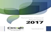 CECAFÉ - Relatório Mensal FEVEREIRO 2017