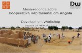 20170224 DW Debate: Mesa Redonda Sobre Cooperativas de Habitacao em Angola