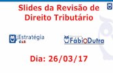 Slides Revis£o de Direito Tributrio - OAB