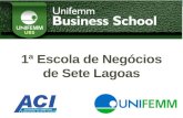 Lançamento do UNIFEMM Business School