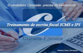 Apostila treinamento de escrita fiscal icms e ipi cursos fiscais