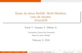Bases de datos NoSQL Multi-Modelos, caso de estudio: OrientDB