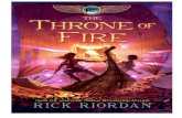 O trono de fogo   livro 2 - as crônicas dos kane - rick riordan