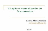 Citação e normalização de documentos