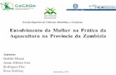 Envolvimento da Mulher na Prática da Aquacultura na Província da Zambézia