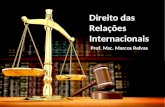 Direito das Relações Internacionais - Globalização, Cooperação Internacional e Meio ambiente e transnacionalidade