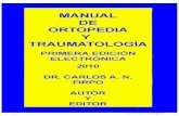 Prof. dr. carlos a. n. firpo manual de ortopedia y traumatologia  -firpo. argentina (2010)