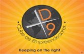 D9 Clube de Empreendedores English - Equipe Associação Unitel