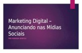 Marketing Digital – Anunciando nas Mídias Sociais