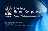 Interface Homem Computador - Aula02 - Principios de design em IHC
