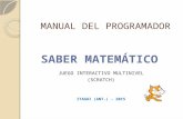 Manual del programador  (saber matemático)