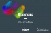 Blockchains - Muito Além do Bitcoin